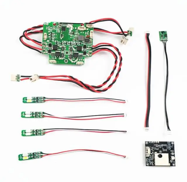 Квадрокоптер SJ/RC SJRC S70 S70W запасные части оригинальный ресивер GPS геомагнитный светильник адаптер кабель