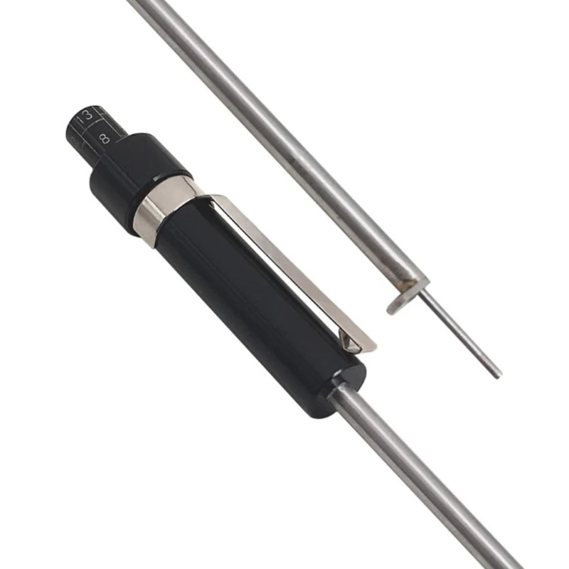 Portable Measure Tool With Scale For Brake Shoe Gauge Auto Brake Pad