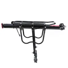 MTB велосипедная задняя стойка, крепление для сиденья, Pannier, багажная переноска, 25 кг, быстросъемная велосипедная задняя стойка с отражателем