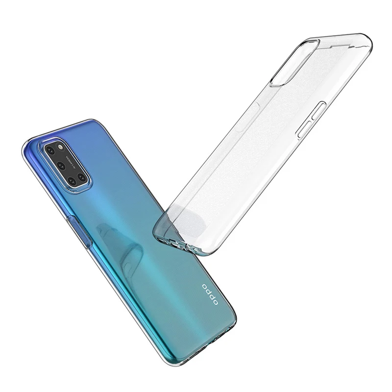 Ultrathin Clear Soft TPU Shockproof Mobile Phone Back Cover