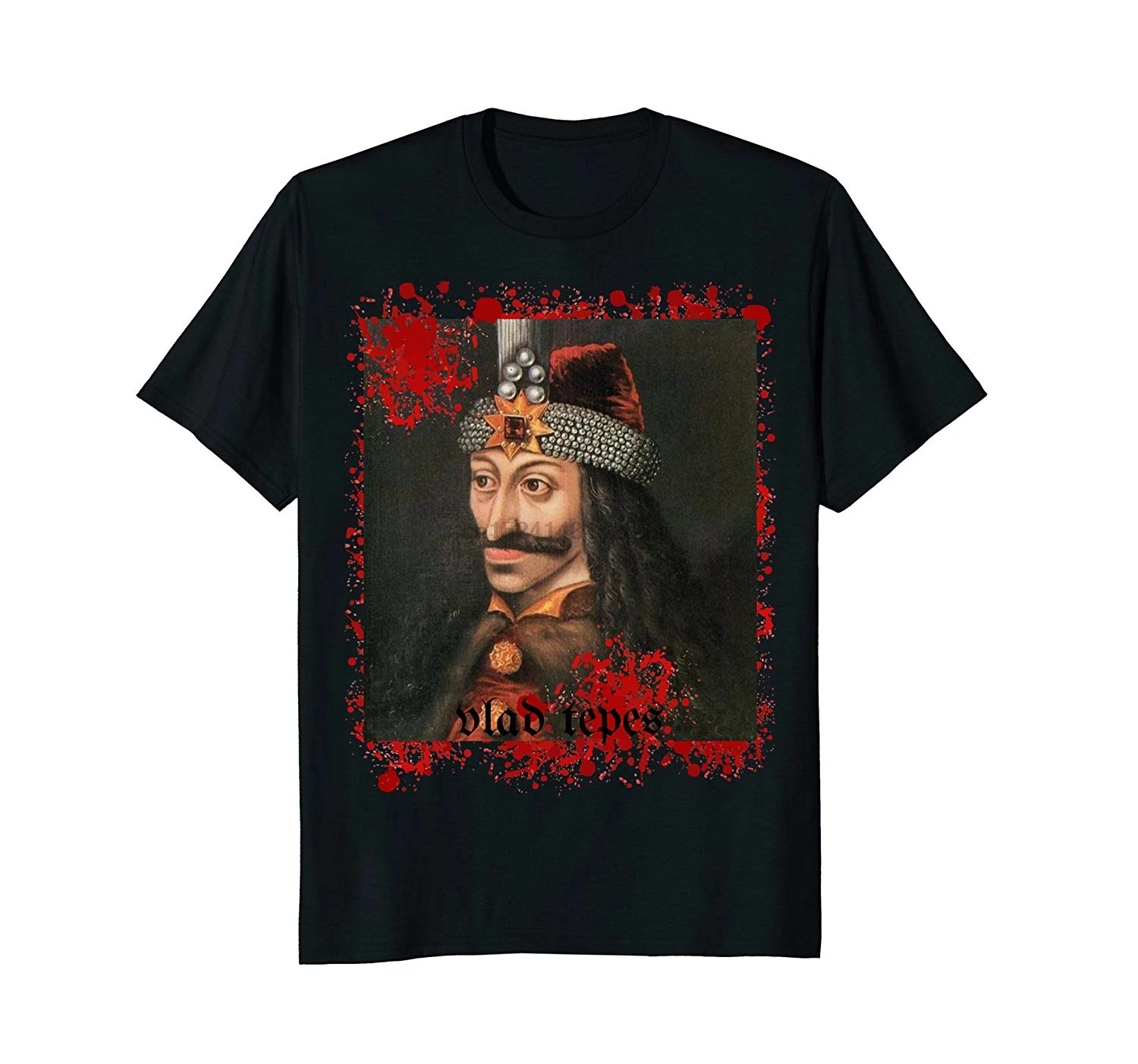 Vlad Tepes граф Дракула графическое искусство футболка с вампиром | Мужская одежда