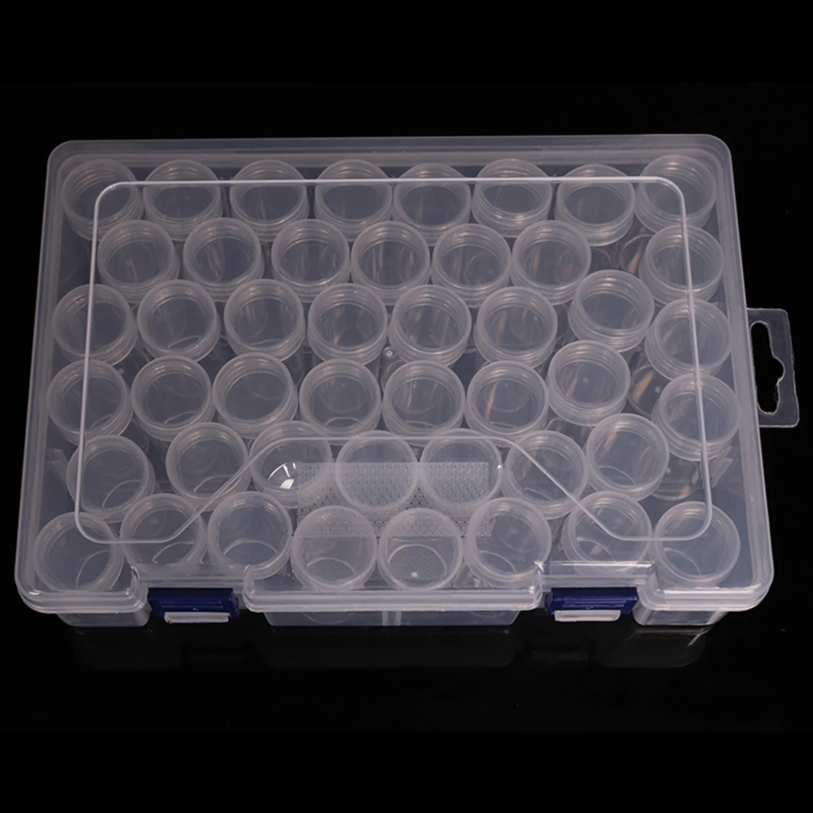 44 Slots Diamond Embroidery Box Diamond Painting Accessory Case Clear Plastic Beads Display Storage Boxes Cross Stitch Tools 44 Slots Diamond Embroidery Box Diamond Painting Accessory Case Clear Plastic Beads Display Storage Boxes Cross Stitch Tools
