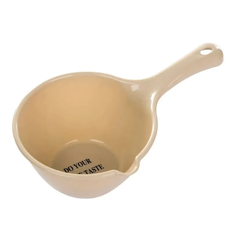 Plastic thickened water scoop kitchen long handle water scoop bath water float children baby bath scoop scorpion water scorpion