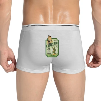 

Round Neck The Last Airbender Avatar Drink Cactus Juice Print Men's underwear