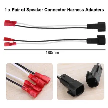 

1 Pair Car Electronics Accessories Speaker Connector Harness Adapters SP-5600 72-5600 for Ford Linclon Wiring Cable Adaptor