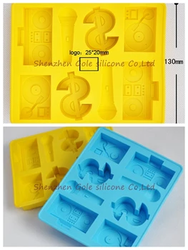 

200pcs/lot Luo Hasi hip-hop style ice lattice - Creative ice mold silicone ice box hot summer dollars