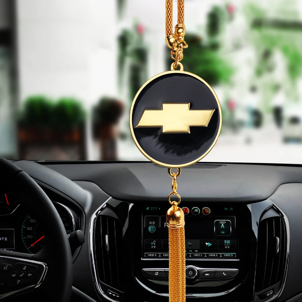 Для Chevrolet Cruze Spark Captiva Malibu Trax Aveo, металлический автомобильный брелок для автомобильных ключей, подвеска для зеркала заднего вида, подарок на день рождения, 1 шт