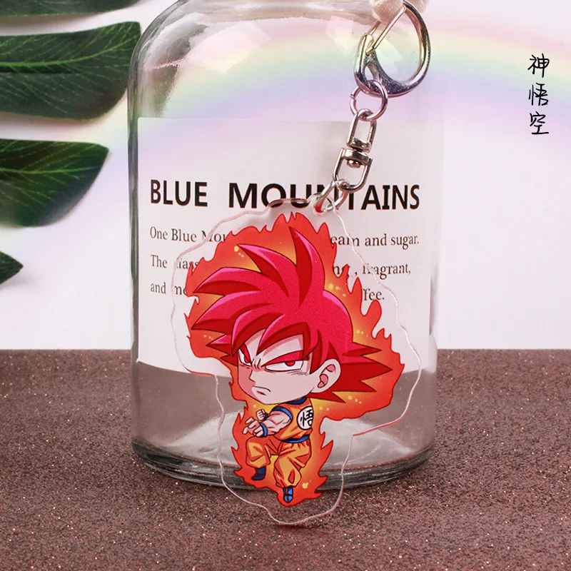 Японский Аниме Драконий жемчуг акриловая мультяшная фигурка Saiyan Goku