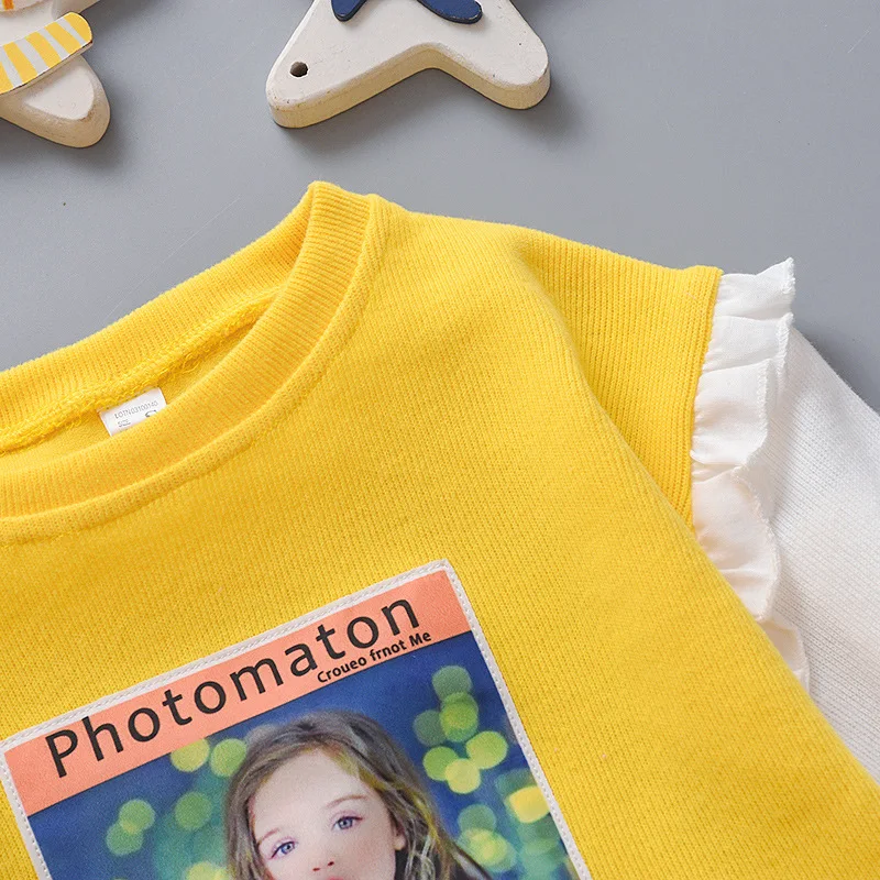 NEW BABY Toddler Baby Boys Girls Clothes Cartoon GIRLPrint Boys Hoodies Cute Child Sweatshirt Sweatshirts for Boy&Girl Clothes