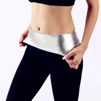 Fitness Leggings Thermo Sweat Sauna Pants Weight Loss Waist Trainer Fat Control Hot Pants Women Slimming Pants Body Shaper