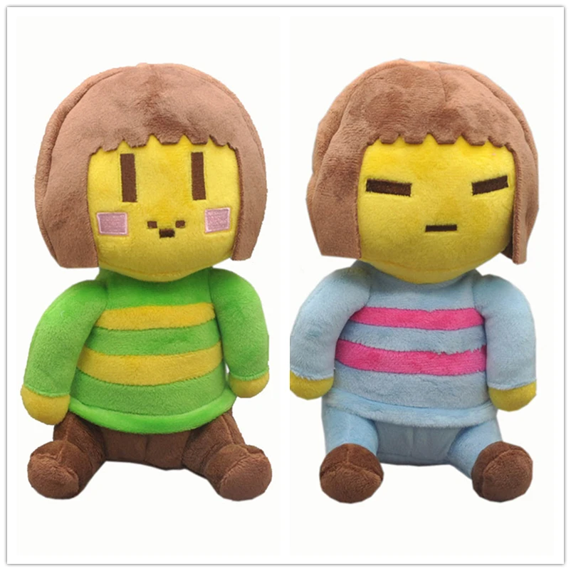 25 см 2 стиля Undertale плюшевая игрушка кукла Chara Frisk набивные игрушки на день рождения Рождество для девочек детские подарки