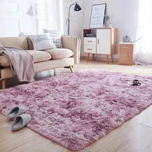 Solid Pile Plush Carpet Rugs For Living Room Bedroom Anti-Slip Study corridor Soft Carpets Shaggy Nursery Rug Home Plush Decor