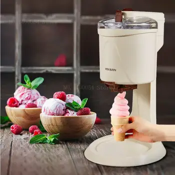

220V Machine Icecream Fully Automatic Mini Fruit Ice Cream Maker For Home Electric DIY Kitchen Maquina De For Kids