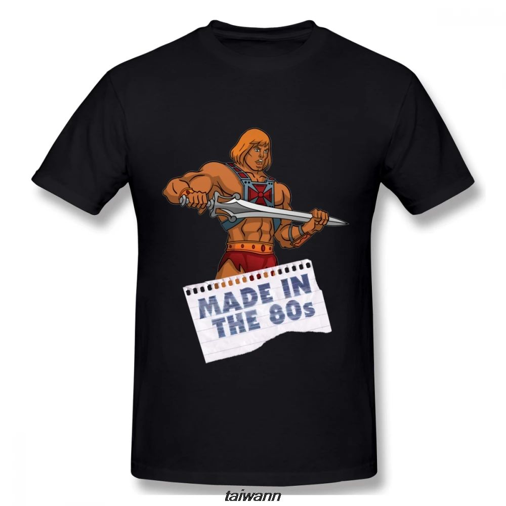 100% New Arrival T shirt Man He-Man Made In The 80s Tee Shirt 3D Print Short Sleeve Summer | Мужская одежда