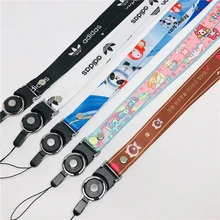 Мультяшные популярные милые шейные ремешки для ключей многофункциональные ремешки для мобильных телефонов ID карты брелок шнурок для ключей шейный ремешок