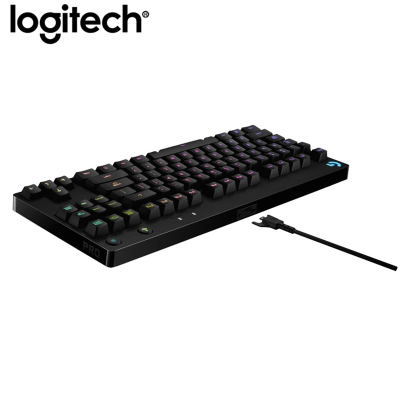 Logitech PRO RGBゲーミングキーボード キースイッチ交換対応テンキーレスキーボード「Logicool G PRO X