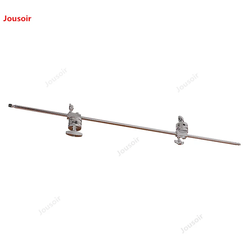 Photography stainless steel slanting arm frame C-type magic leg traverse frame flag board containing 2 runners CD50 T07