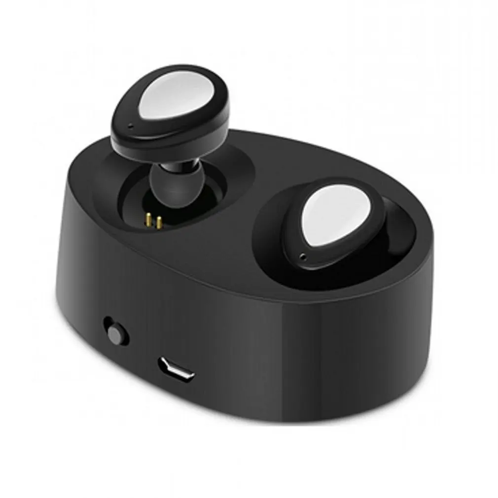 Мини TWS Bluetooth наушники с перезаряжаемым сиденьем Беспроводная Bluetooth гарнитура поддержка для IPhone7