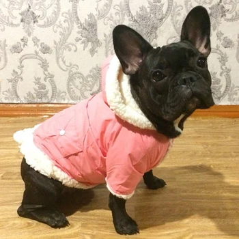 

Winter Dog Clothes For Small Dogs Warm Pet Dog Down Parkas Clothing For French Bulldog Pug Clothes Winter Chihuahua Coats