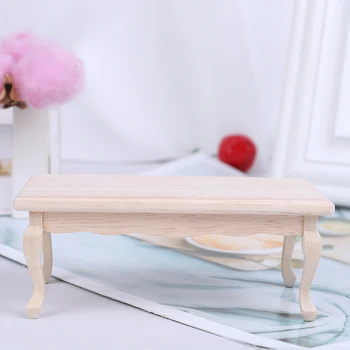 

1:12 Dollhouse Miniature Teatable Coffee Table Living Room Toy Doll House Decor simulation toy