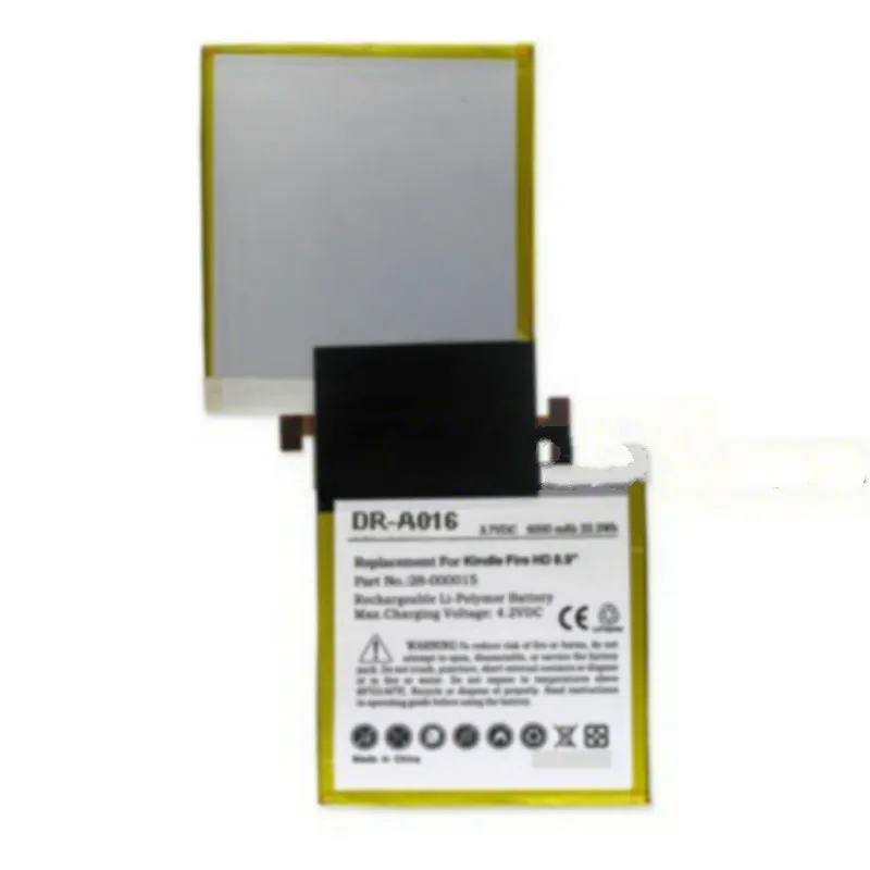 FGHGH 6000mAh аккумулятор для Amazon Kindle Fire HD 8,", S2012-002-D, 58-000015, S2012-002