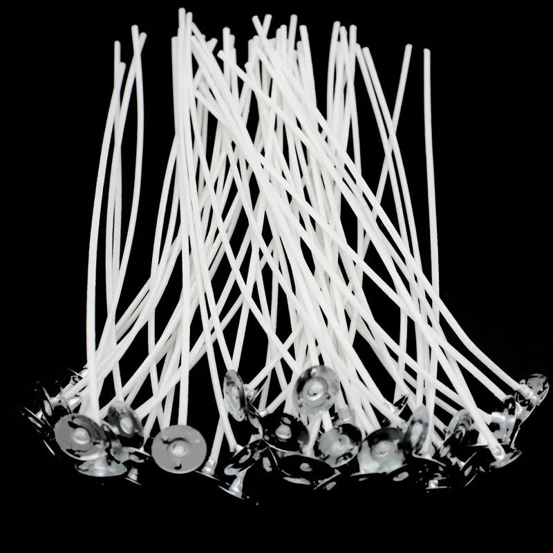 Candle Wicks Practical DIY Candle Making Cotton Wick Pre-waxed Wicks Making Accessories 9/12/15/17/20cm 20PCS candle wicks candle wick