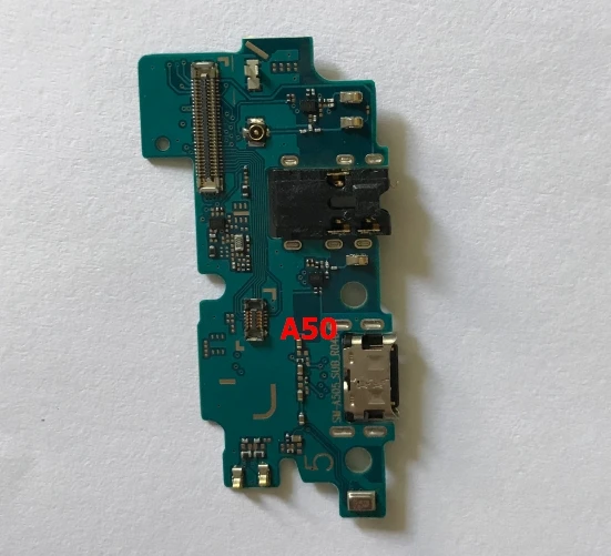 Usb зарядное устройство док-станция порт плата с микрофоном микрофон гибкий кабель для samsung Galaxy A70 A60 A50 A40 A30 A20 A10 A305 A505