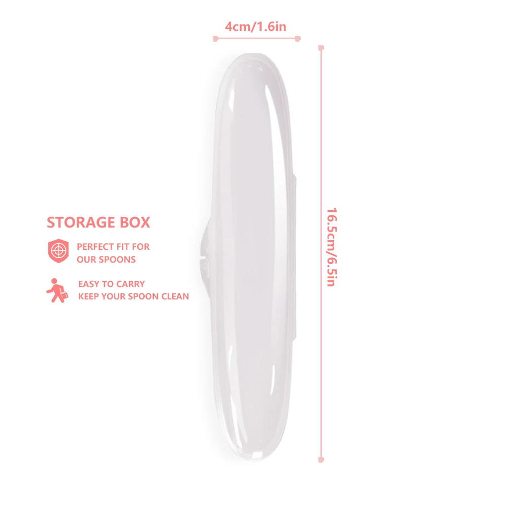 Baby Silicone Soft Spoon Training Feeding Spoons with box Tableware for Children kid Infants Sensing solid feeding Cutlery 1 set baby cutlery,learning spoons,silicone cutlery set,silicone feeding spoon