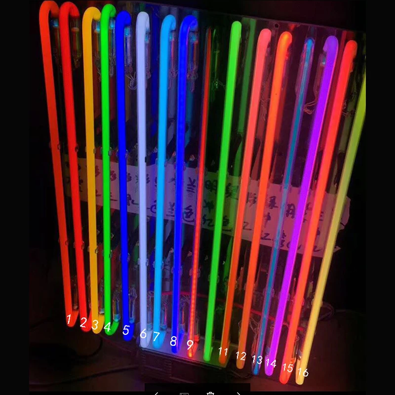  Customized good vibes only design Neon Sign Light Neon Light Real Glass Lamp for Home Bedroom Pub H - 4000559416760