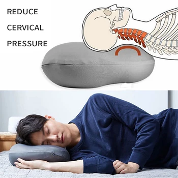 

Creative Addiction 3D Pillow Ergonomic Design Bed Beauty Beddings Travel Air Cushion Car Plane Head Rest Sleep