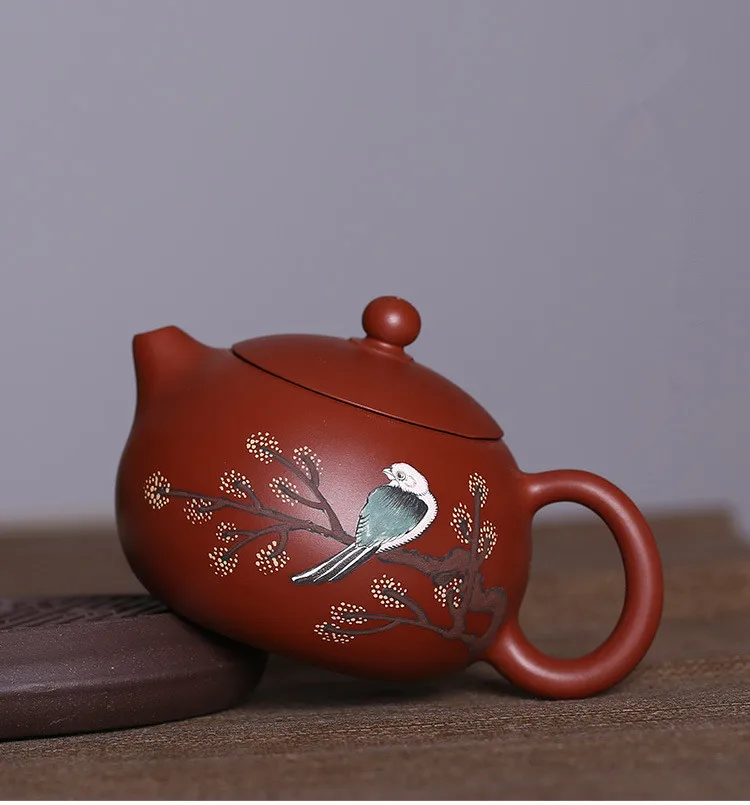 Китайский керамический чайник, Глиняный Чайник, Исин Zisha глина, чайники ручной работы Gongfu, чайный набор 230 мл, Новое поступление, высокое качество, с подарочной коробкой