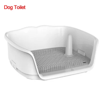 

Portable Dog Toilet Cat Dog Automatic Potty with Column Urinal Bowl Pee Training Toilet Lavatory Basin Flushing Pet Dog Supplies