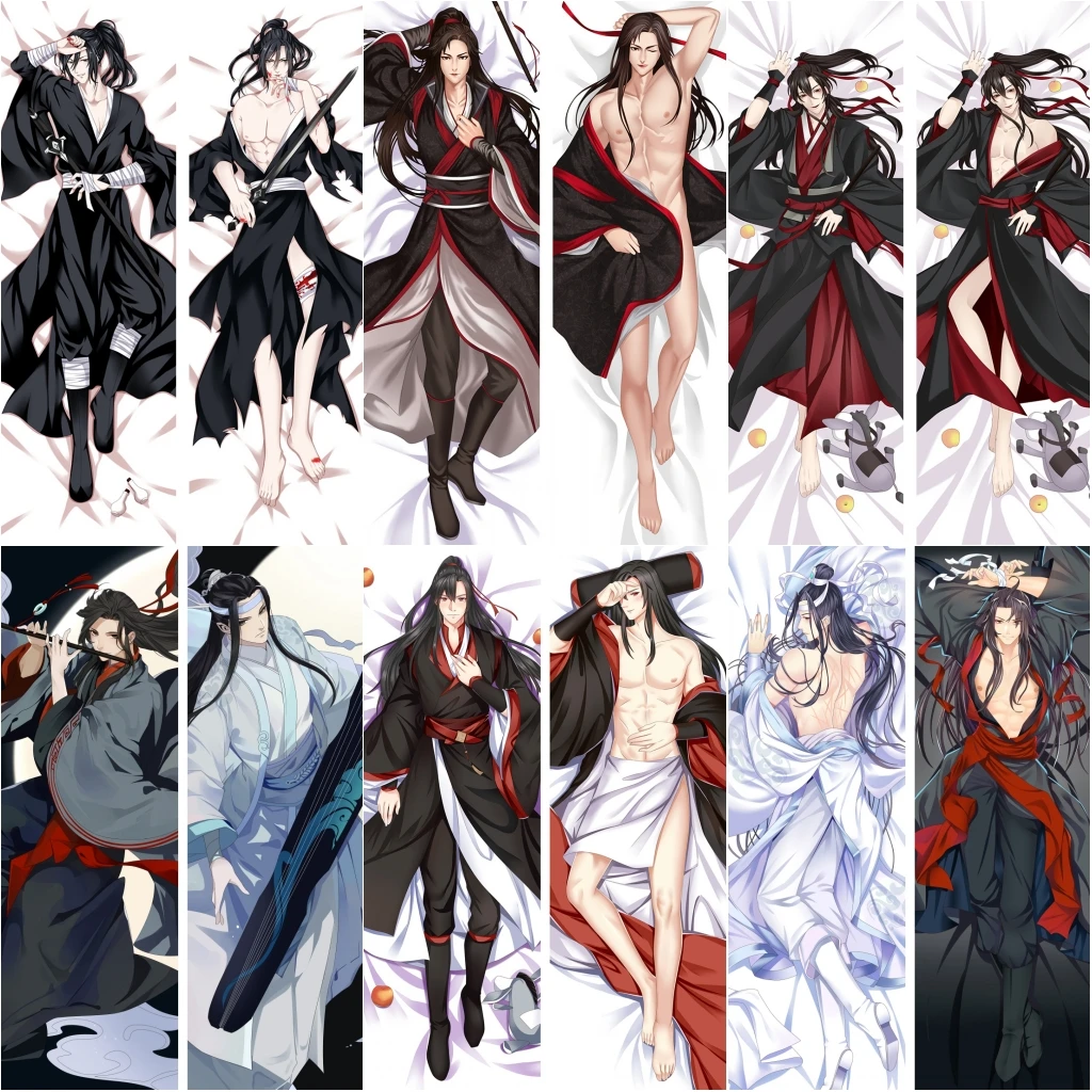 Grandmaster of Demonic Cultivation Mo Dao Zu Shi Cosplay Dakimakura Pillow Case Hugging Body Prop