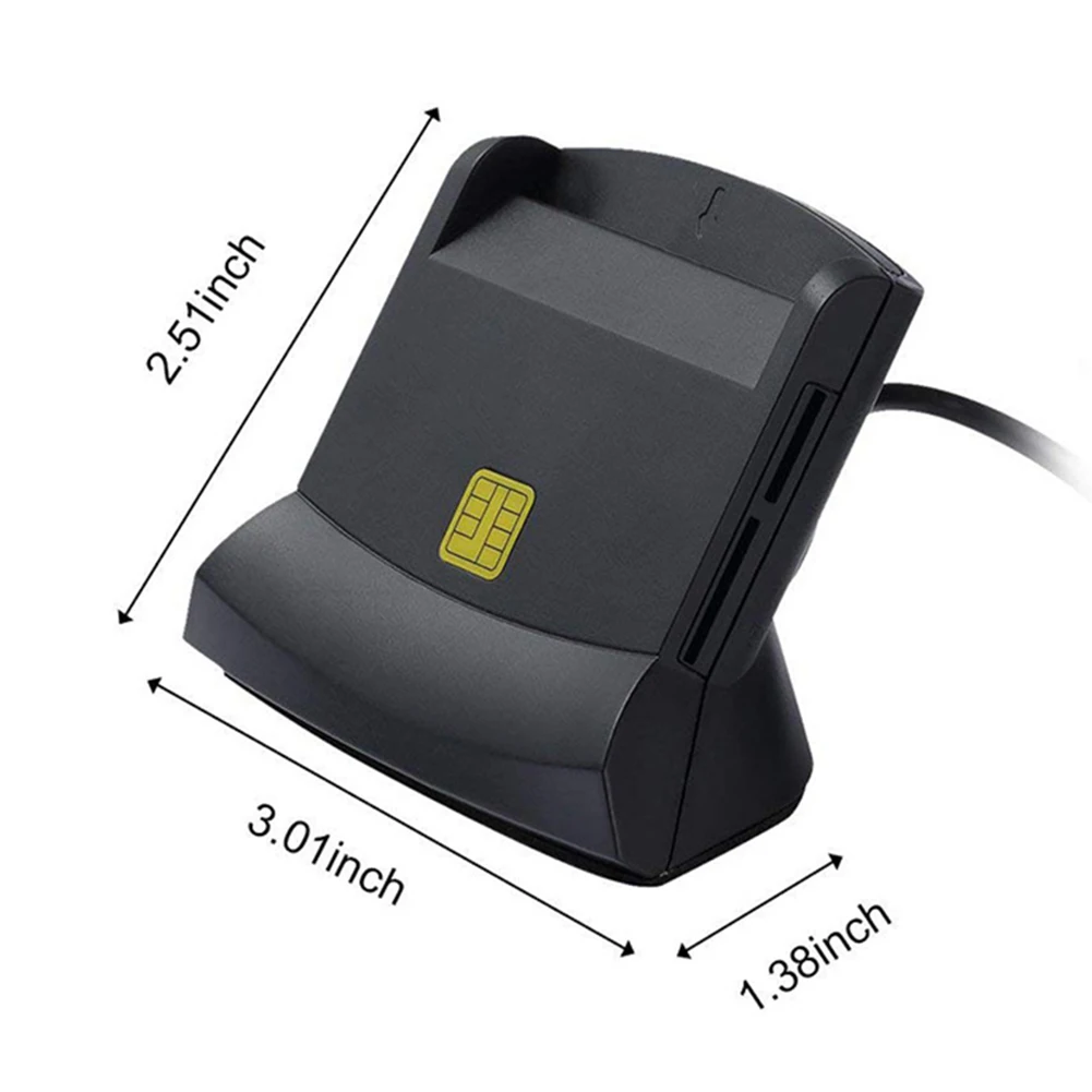 Кард-ридер для SD TF MMC SIM IC EMV несколько функций в 1 смарт-чип ID кард-ридер