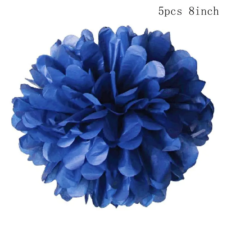 Flower ball style 13 Fengrise Свадебные Бумажные цветы с кисточками и помпонами, гирлянда, воздушный шар, лента для детского душа, Детские декоративные аксессуары для вечеринок - Цвет: Flower ball style 13