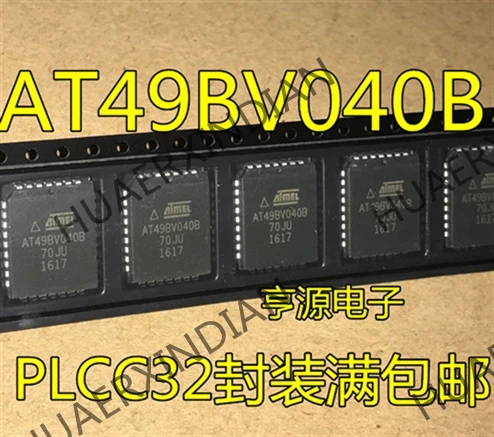 10 шт./лот AT49BV040B-70JU AT49BV040B-70 AT49BV040 PLCC-32 в