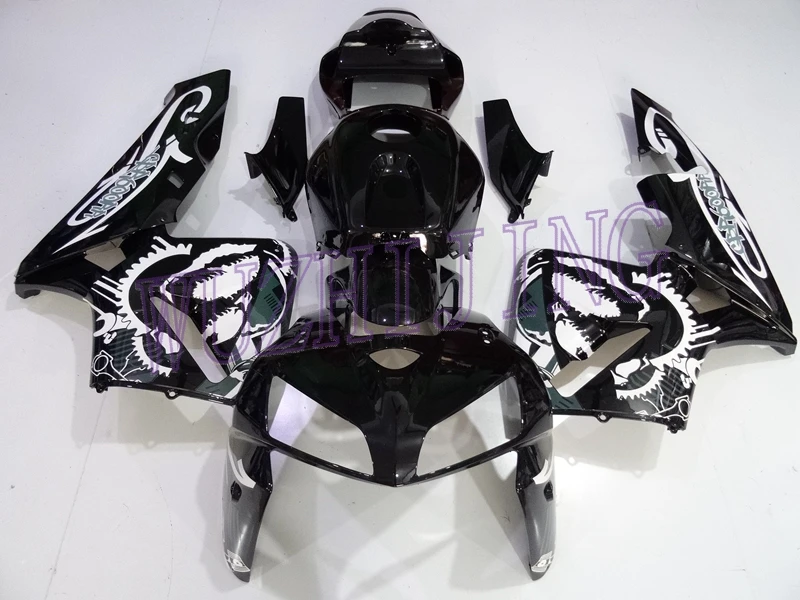 Мотоцикл обтекатель для Honda CBR600RR 2006 Обтекатели CBR 600RR 06 черный Grafitty комплект обтекателей для Honda CBR600RR 2005-2006 - Цвет: INJECTION mold