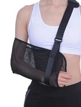 Mesh Arm Sling Medical Shoulder Immobilizer Breathable Cool Mesh Arm Sling Arm Sling Elbow Support For Elbow Wrist Injuries Disl