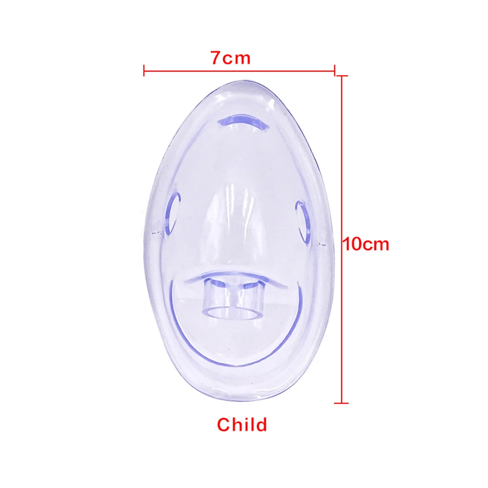 Маски для взрослых и детей, небулайзер, Семейные Аксессуары для ингаляторов, маска-Ингалятор, домашний набор, Медицинский Ингалятор, инструменты, забота о здоровье - Цвет: Clear Child