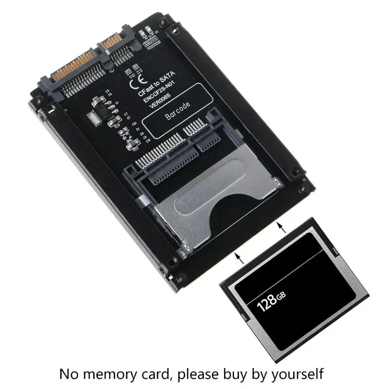 CFAST к SATA3.0 жесткий диск адаптер плата Sata 22Pin к Cfast конвертер карт для Windows 2000/XP/VISTA/WIN 7 систем