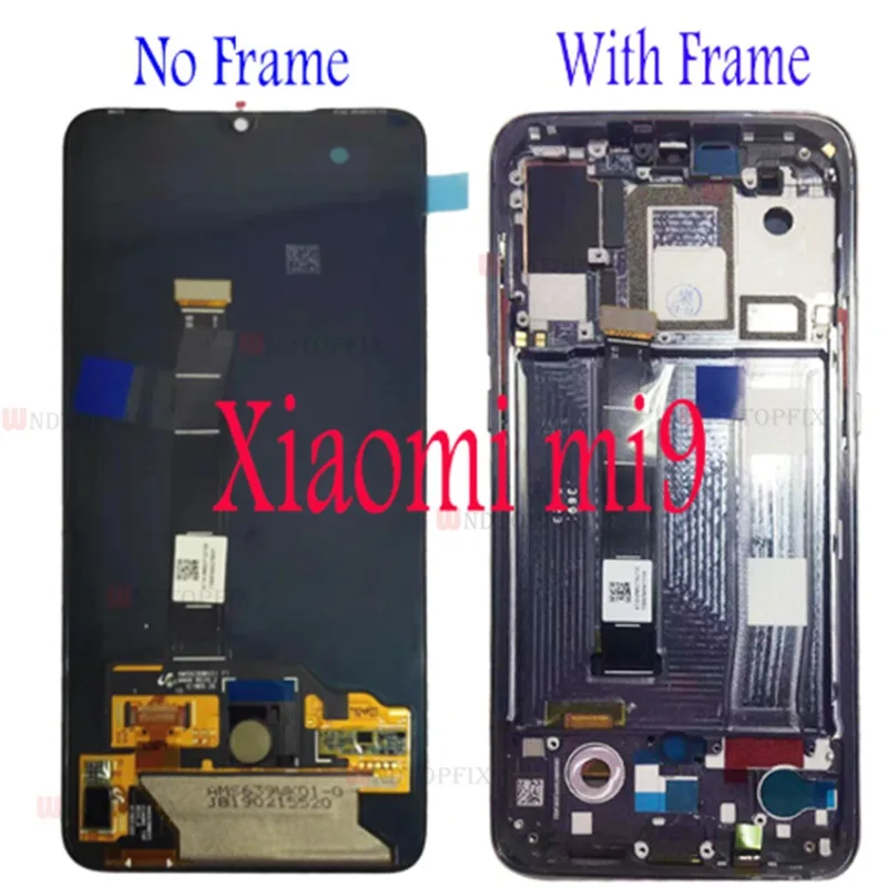  AMOLED Original For Xiaomi Mi 9 LCD Mi9 Display Xiaomi Mi 9SE LCD Touch Screen Mi 9T LCD Mi 9 Trans