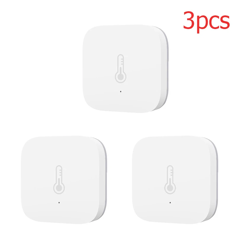 Aqara-3pcs Распродажа Xiaomi Aqara умный датчик температуры и влажности давления воздуха работает с Android IOS Mijia APP control - Цвет: Aqara-3pcs