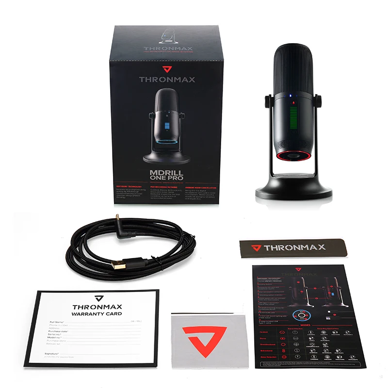 Thronmax M2 USB Microphone for Recording/Streaming