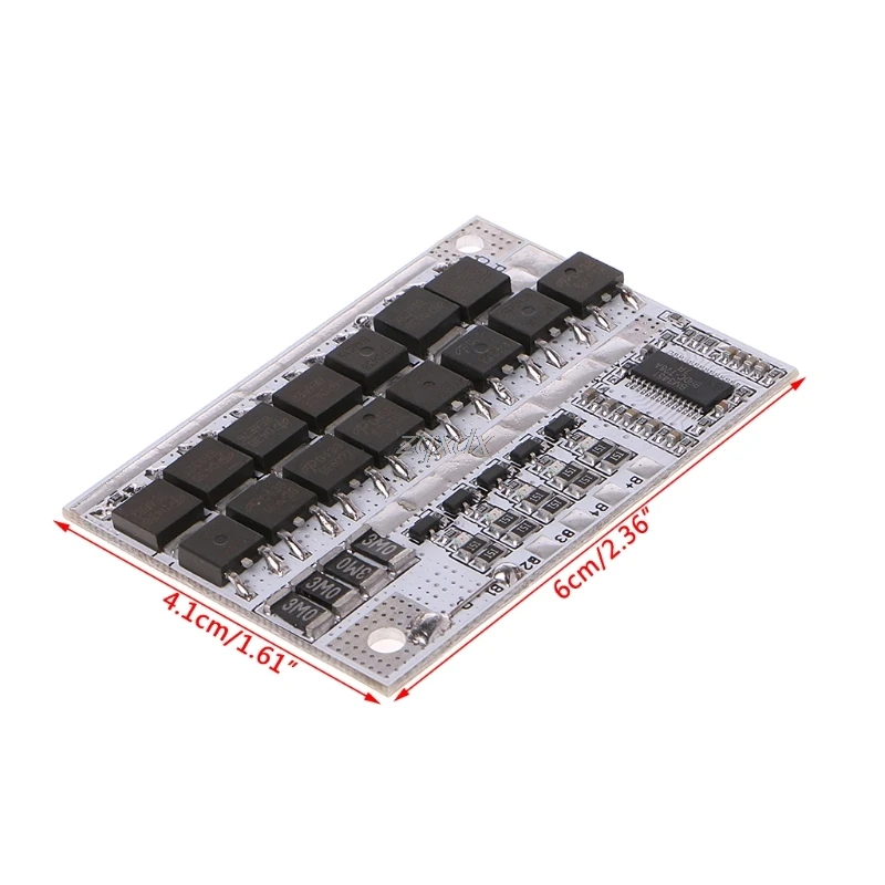 12V 100A BMS Li Ion LiFePO4 LiFe LMO литиевая батарея защитная печатная плата Au08 19 Прямая