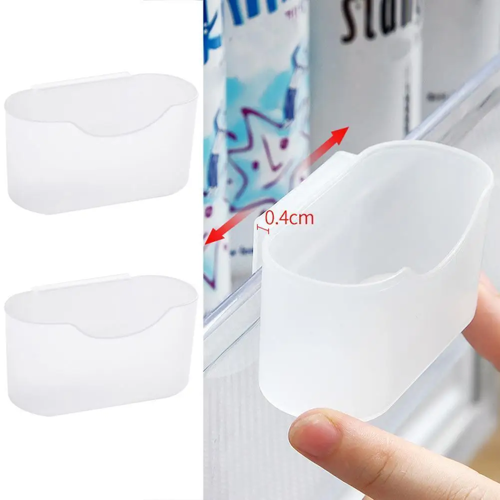 

Refrigerator Storage Box Set Hidden Storage Holder Mustard Rack Shelf Kitchen Sauce Rack Organizer Accessories Bag Vinegar Q6A0