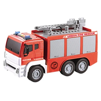 

WENYI Fire Sprinkler Water Supply Ladder Truck and Toy Train Simulation Engineering Vehicle