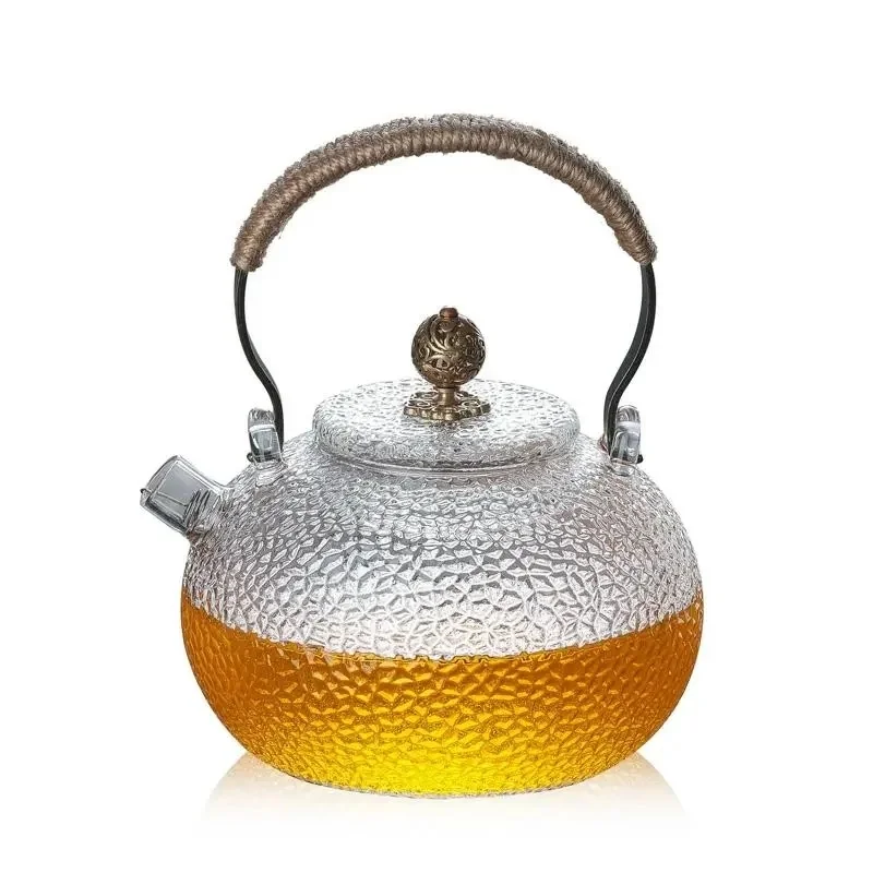 Hammer Beam Glass Teapots High Temperature Kettle Electric Ceramic Stove Open Fire Boil Teapot