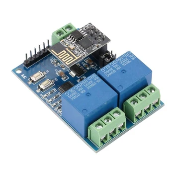 

5V ESP8266 Dual WiFi Relay IoT Smart Home Mobile APP Remote Switch