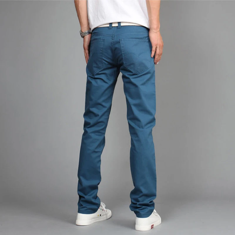 Men 8 Color Casual Pants Multi-color Pants Large Size Wild Casual Pants Autumn New Men's Business Fashion Pants 28-38