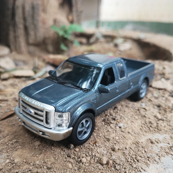 Литье под давлением 1/43 масштаб сплав моделирование F-250 модель автомобиля литые
